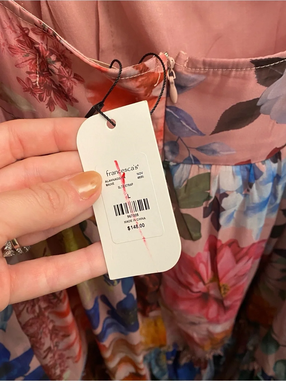 Francesca’s Floral Maxi Dress 💐 - Picture 4 of 5